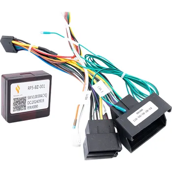 ISO konektor 2DIN Propojovací kabel s CANBUS pro autorádio - FAKRA (MOST) do 16PIN - Mercedes-Benz A / B / Sprinter / Vito / Viano