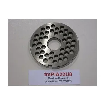 Kuchyňský mlýnek Matrice k mlýnku na maso TE-22D a TS-22D otvor o průměru 8 mm RM GASTRO