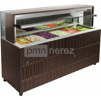 ENOFRIGO Vyhřívaná bufetová vitrína DOGE WALL 1000 BM (3x GN 1/1)