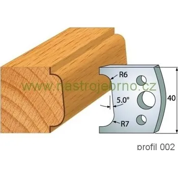 Příslušenství k frézce Profilový nůž 002 PILANA