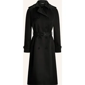 Dámský kabát Lauren Ralph Lauren Dámský Trenčkot, černá, 40