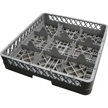 Příslušenství pro myčku RM GASTRO Koš plastový na sklenice - 9 pozic C 1009 RedFox