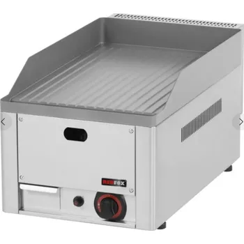 Kuchyňský gril RM GASTRO Plynová grilovací deska rýhovaná FTR 30 G RedFox
