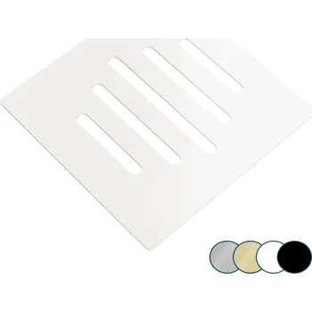 Sprchová vanička SPRCHOVÁ VANIČKA KRYT KE KAMENNÉ SPRCHOVÉ VANIČCE BÍLÁ KRYT BÍLÁ MŘÍŽKA STONE