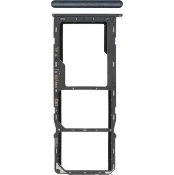 Náhradní díl pro mobilní telefon Samsung Galaxy A22 5G (A226B) SIM tray černý, držák, šuplík