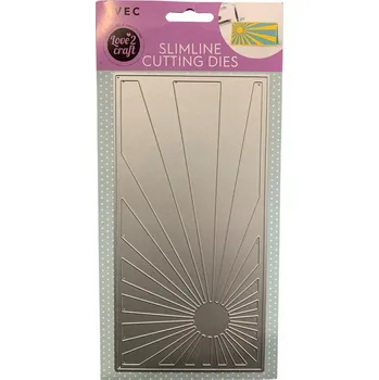 AVEC matrice pro papírové scrapbooking slunce Rozbalev(n)o