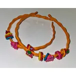 LEVNO Dívčí čelenka do vlasů - vlnky Varianta: Oranžová Rozbalev(n)o