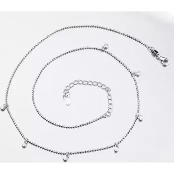 Náhrdelník Dámský náhrdelník stříbro 925 zirkony SST-151007 délka 42 cm