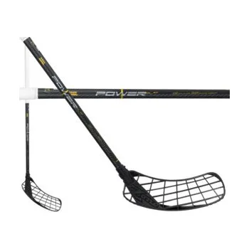 Florbalová hůl Zone floorball HYPER POWER PL 3K 27 raw/gold Florbalová hůl černá / zlatá, Levá (levá ruka dole), 100cm (=110cm)