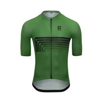 Cyklistické oblečení Kalas Pánský cyklistický dres MOTION Z2 krátký rukáv , zelený Kalas velikost: 8 (4XL)