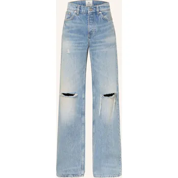 Dámské džíny Anine Bing Dámské Straight Džíny Hugh, washed blue summer...