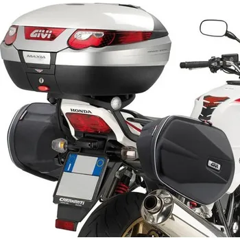 Zavazadlo na motocykl GIVI TE4107 trubkový držák brašen Kawasaki Ninja 250 R (08-12) - systém EASYLOCK