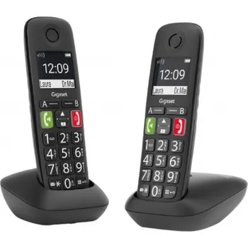Stolní telefon Sada telefon E290 + ručka E290hx Gigaset, černý