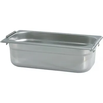 TOMGAST Gastronádoba nerezová profi GN 1/3 s úchyty 325 x 176 mm, hloubka: 200 mm M-13200 U