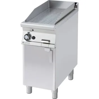 Kuchyňský gril Grilovací deska plynová rýhovaná FTR-94G RM GASTRO