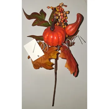 umělá květina Dekorativní podzimní větvička 30 cm Rozbalev(n)o