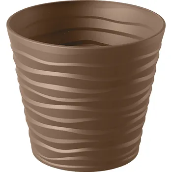 Květináč Gardino Gardino, Květináč BORA, průměr 30 cm, hnědý