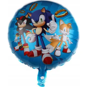 Balónek Fóliový balónek SONIC Hra Narozeninová oslava 45 cm