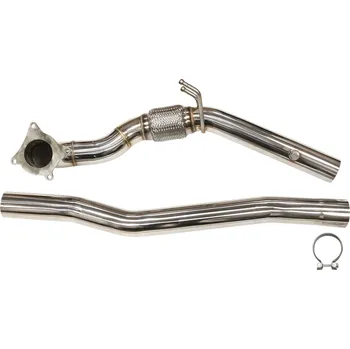Zadní díl výfuku TurboWorks Downpipe Audi A3 TTS Seat Leon VW Golf 6R Scirocco Decat