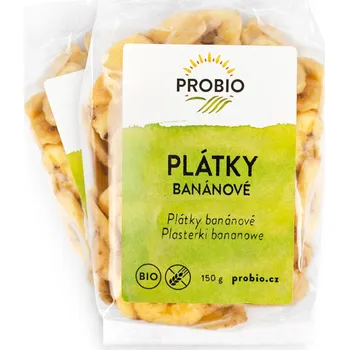 Sušená potravina Pro-Bio Banánové plátky 150 g BIO