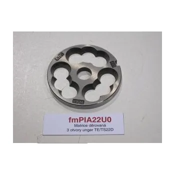 Kuchyňský mlýnek Matrice k mlýnku na maso TE-22D a TS-22D, děrovaná 3 otvory RM GASTRO