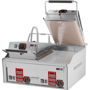 Kuchyňský gril RED FOX Grilovací deska elektrická hladká chromovaná FTHC 60 ED + 2x KD 30 T RedFox