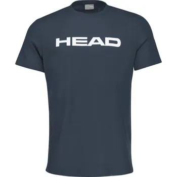 Dětské tričko Head CLUB BASIC T-Shirt Junior Barva: NAVY BLUE, Velikost: 110