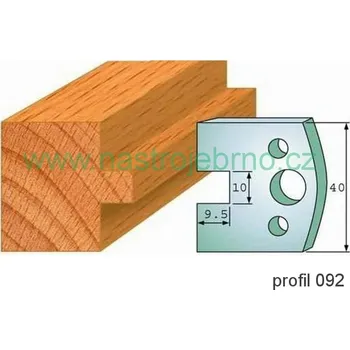 Příslušenství k frézce Profilový nůž 092 PILANA