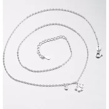 Náhrdelník Dámský náhrdelník stříbro 925 zirkon SST-151032 délka 45 cm