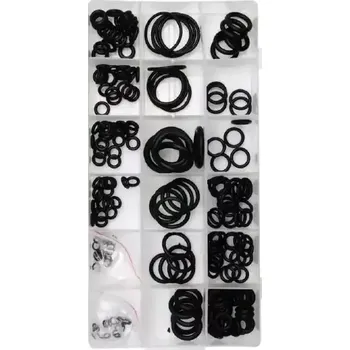 Nářadí pro automobil ROOKS Sada pryžových O-kroužků 18 druhů 225 ks 3 - 25 mm RKS OK-11.0012