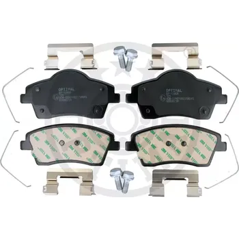 Brzdová destička OPTIMAL Sada brzdových destiček OPT BP-12906