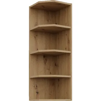 police LEMPERT Horní rohová police Solea 50 (30 / 90 cm) - dub artisan
