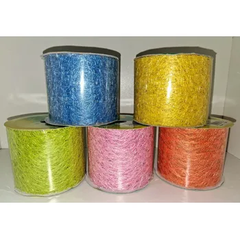 Velikonoční dekorace Dekorační stuha - vlasy Varianta: Oranžová Rozbalev(n)o