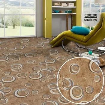 Koberec Koberec metráž Breno DROPS /filc 33 Označení šíře role: 5 m