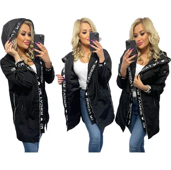 Moto bunda VOLNÁ PŘÍMÁ PARKA bunda S KAPUCÍ BUNDA velikost S