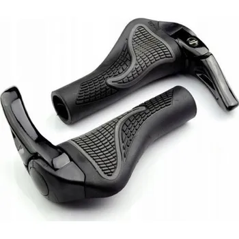 grip ROCKBROS Gripy na kolo s rohy, černé (BT1008B)