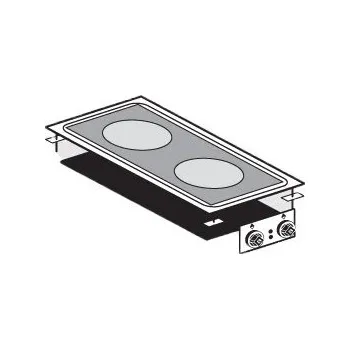 Sporák Sporák sklokeramický PCCD-84ET RM Gastro 2 zóny