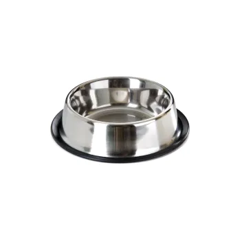 Miska pro psa JK Animals nerezová miska pro psa pr. 16 cm, 0,7 l.