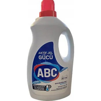 Prací prostředek ABC GEL NA PRANÍ SVĚTLÉHO A BÍLÉHO PRÁDLA 2145ML
