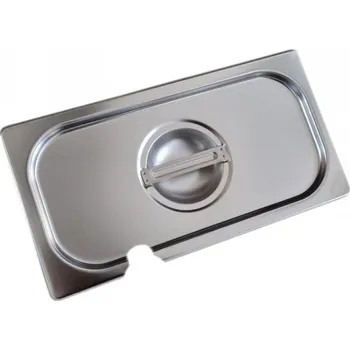 Dóza na potraviny TOMGAST Víko nerezové s výřezem na naběračku GN 1/3 VL-13001 L