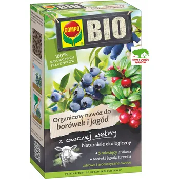 Hnojivo COMPO BIO hnojivo přírodní organické na borůvky granulát 750g