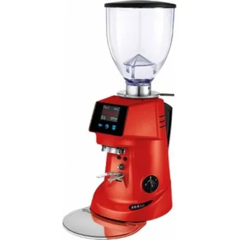 Mlýnek na kávu Kávomlýnek F64E červený lesklý - FRESH - dotykový displej
