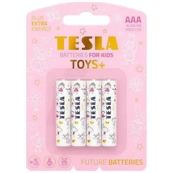 Článková baterie Baterie Tesla TOYS GIRL AAA tužková baterie 4ks, (blister)