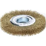 LESSMANN kul.kartáč 125 x 22 x 0,20 mm mosaz. drát