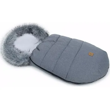 Fusak Dětský fusák LUX s kožešinou - Grafit/šedá