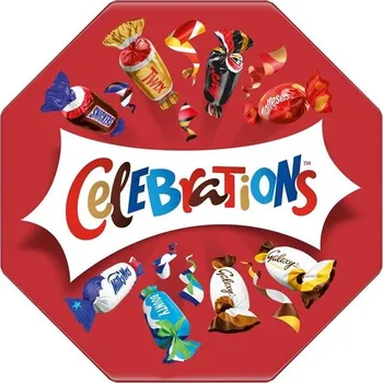 Čokoláda Pralinky Celebration - mini, balené, 196 g