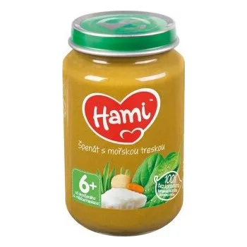 Hami Špenát s mořskou treskou 200g 6M+
