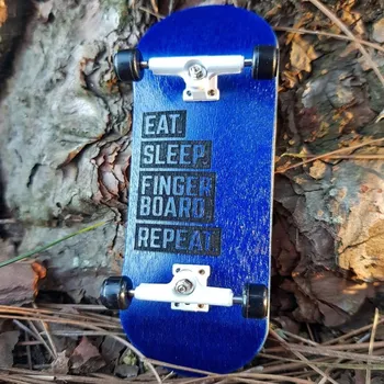 Skateboard Fingerboard - Komplet Profissionais (Bullgod) Barva: 34mm - Lifestyle Blue
