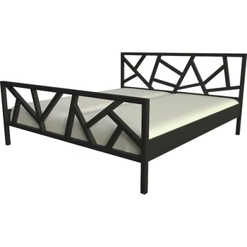 Postel Nábytek ATIKA s.r.o. BRANCH 200 x 200 cm černá