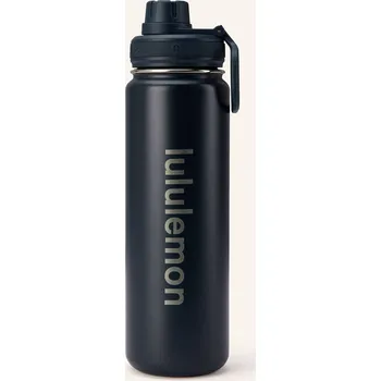 Termoska Lululemon Termoska Back To Life, tmavě modrá